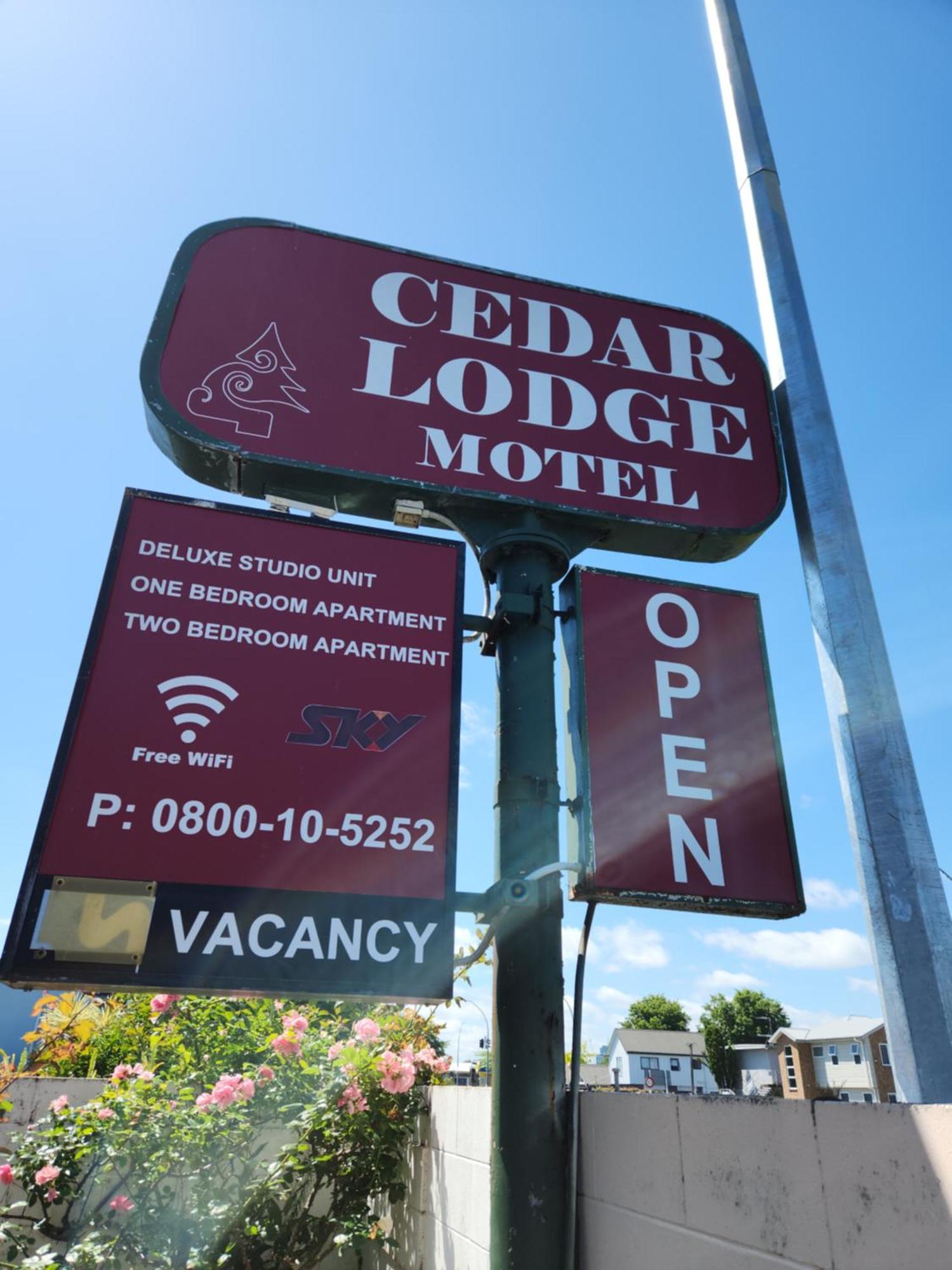 Cedar Lodge Motel Hamilton Exterior foto